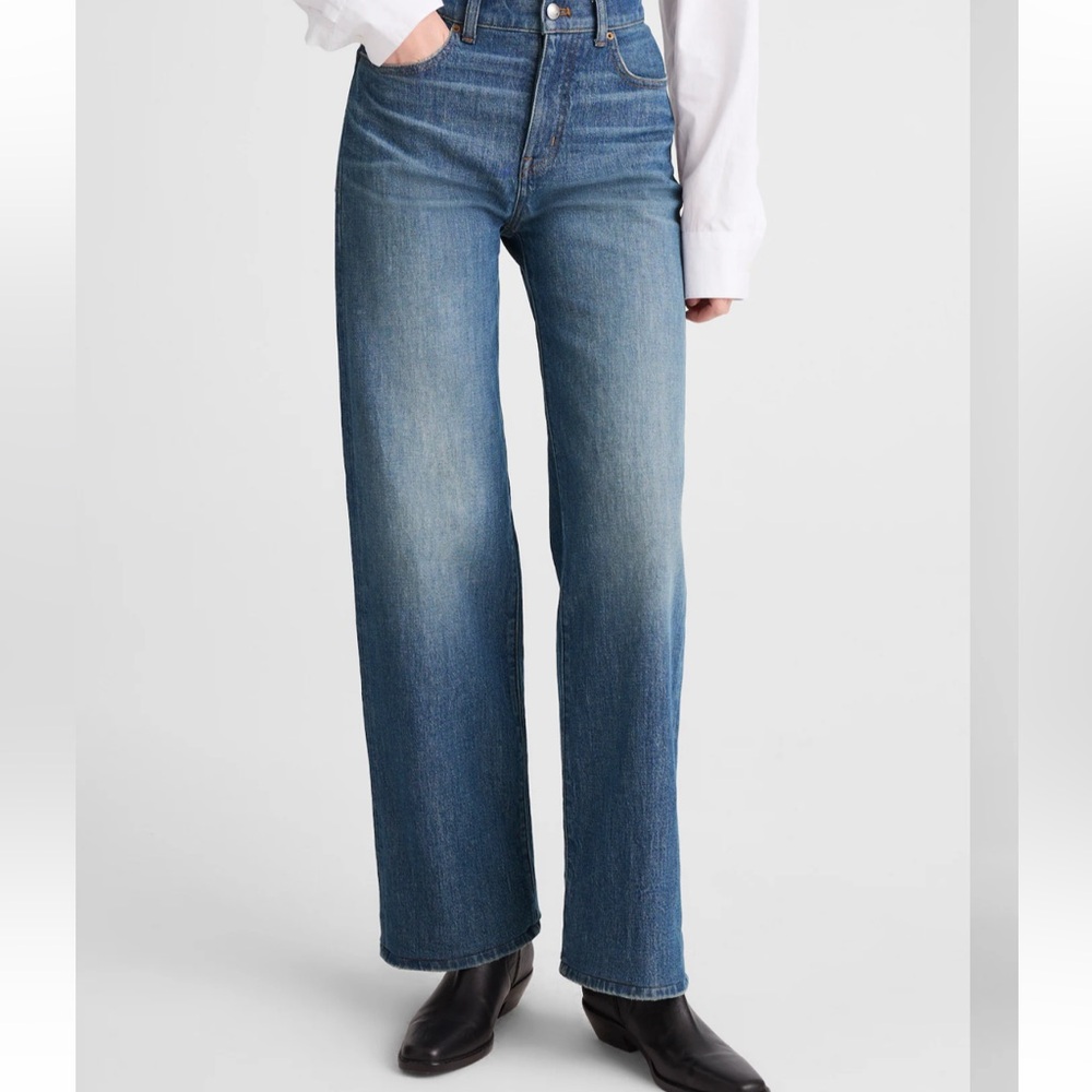 Perfect pair of modern wide-leg jeans - Madewell
